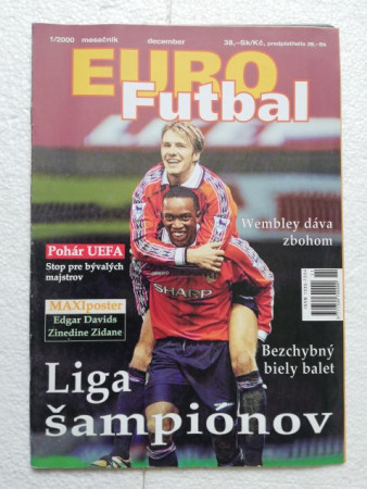 EUROFUTBAL 2000 (vyšlo prve a jedine č. v tomto roku)